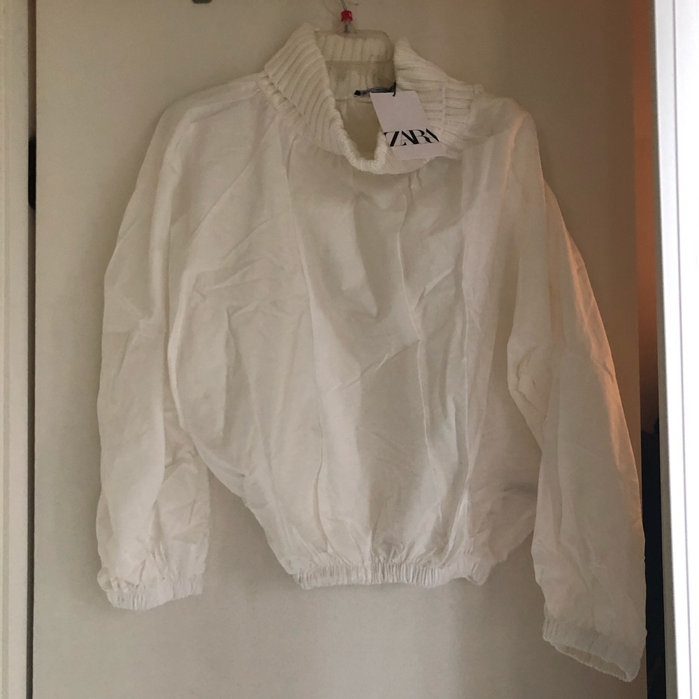 Zara Balloon Sleeve Shirt